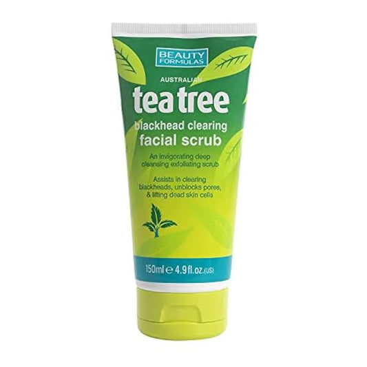 Beauty Formulas Tea Tree Facial Scrub